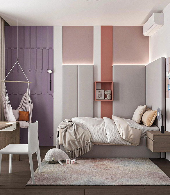 Затишна спальня 2026 з м'яким ліжком та сучасним дизайном інтер'єру.