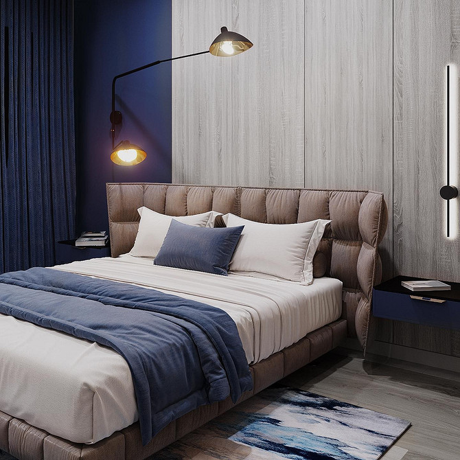 М'яка спинка ліжка: поради по вибору наповнювача для довговічності та комфорту.