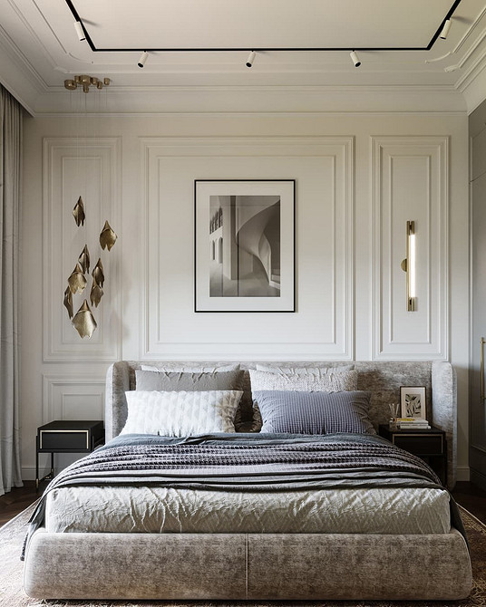 Двоспальне ліжко з м'яким узголів'ям для маленької спальні: ідеальний вибір