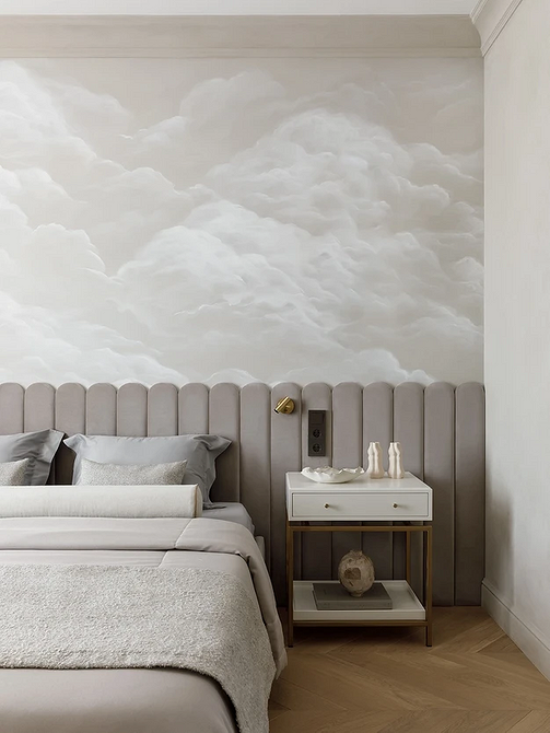 Низький комфорт Трендова спальня 2026: мінімалістичний дизайн з низьким ліжком в японському стилі.