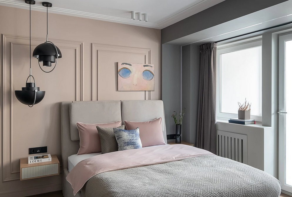 Інноваційний дизайн спальні 2026 з полуторним ліжком, вбудованим освітленням для затишку