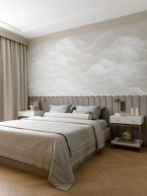 Простота без узголів'я Мінімалістичне ліжко без узголів'я в сучасній спальні, тренди 2026.