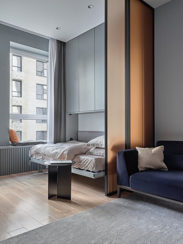 Диван-трансформер: затишок Стильний диван-трансформер: багатофункціональні меблі для невеликої вітальні, економія простору.