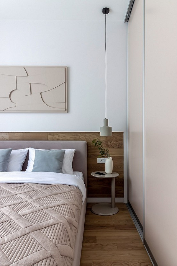 Ідеї для шафи купе: сучасні шафи купе в інтер'єрі спальні.