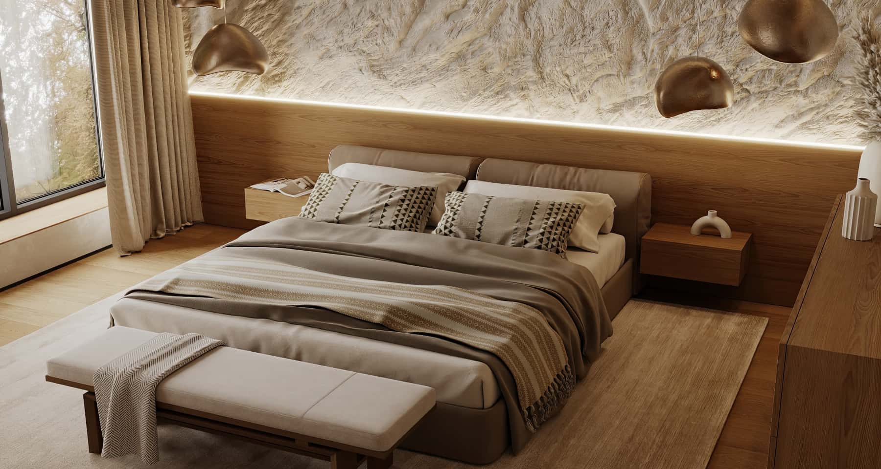 Проектування будинку для великої родини, план будинку з розташуванням кімнат.