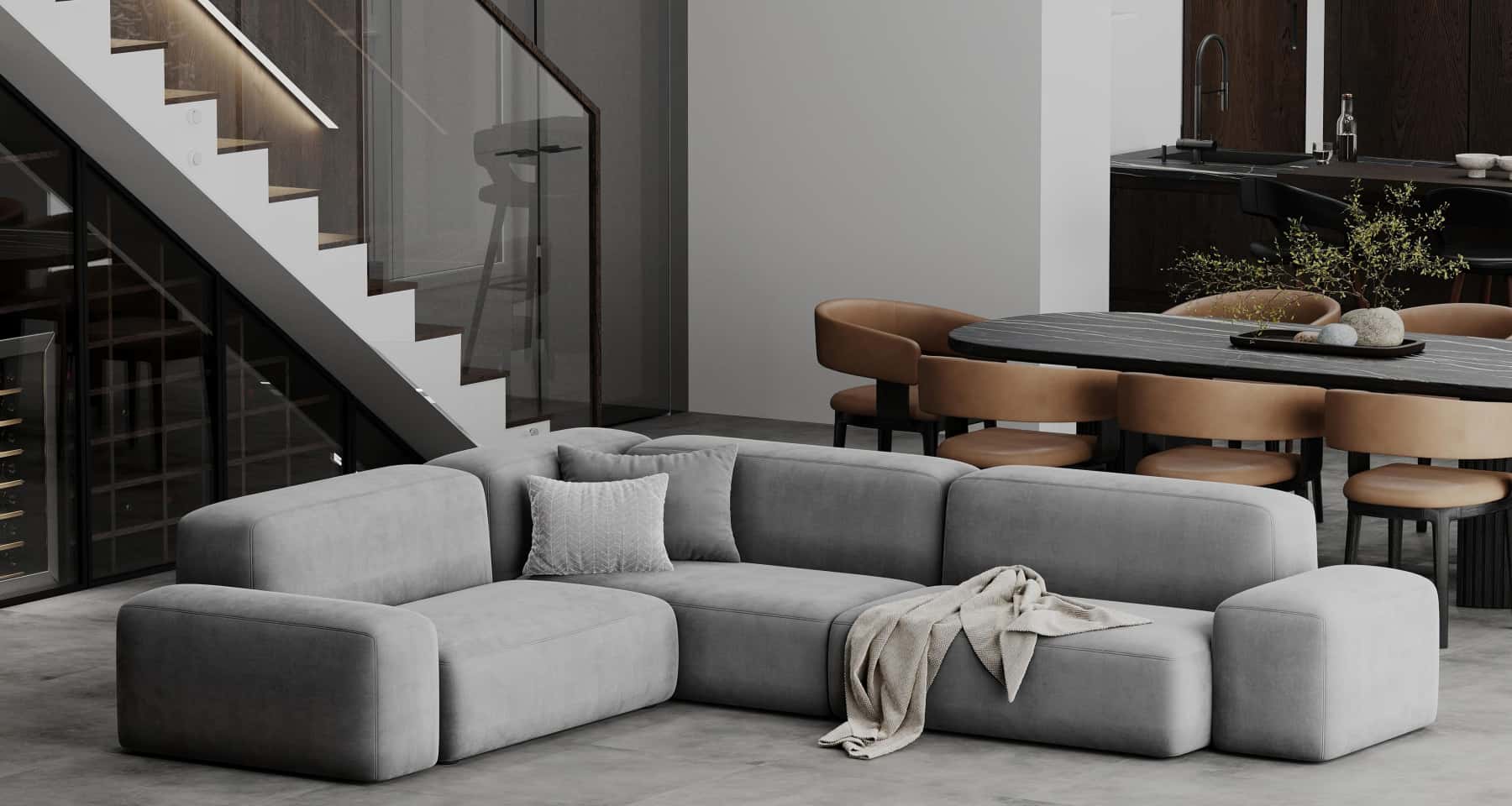 Сучасний дизайн інтер'єру заміського будинку в еко стилі 2026