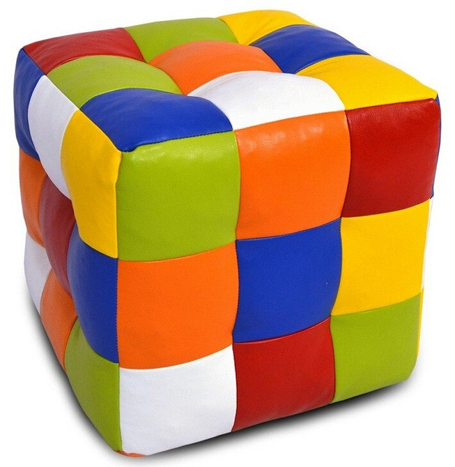 Крісло-мішок кубик Рубіка: ідеальний вибір для яскравого інтер'єру 2026 року.