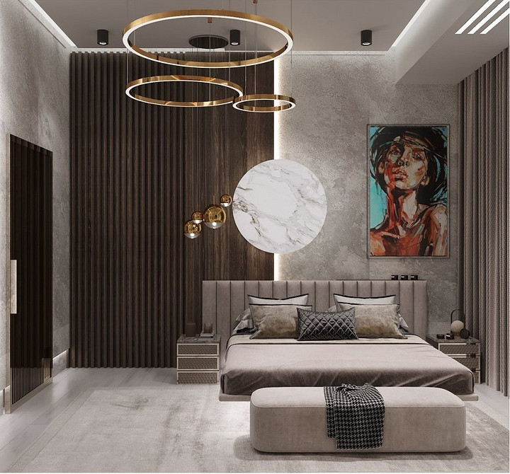 Елегантне паряче ліжко в інтер'єрі, створене своїми руками. Прогнози дизайну на 2026 рік.