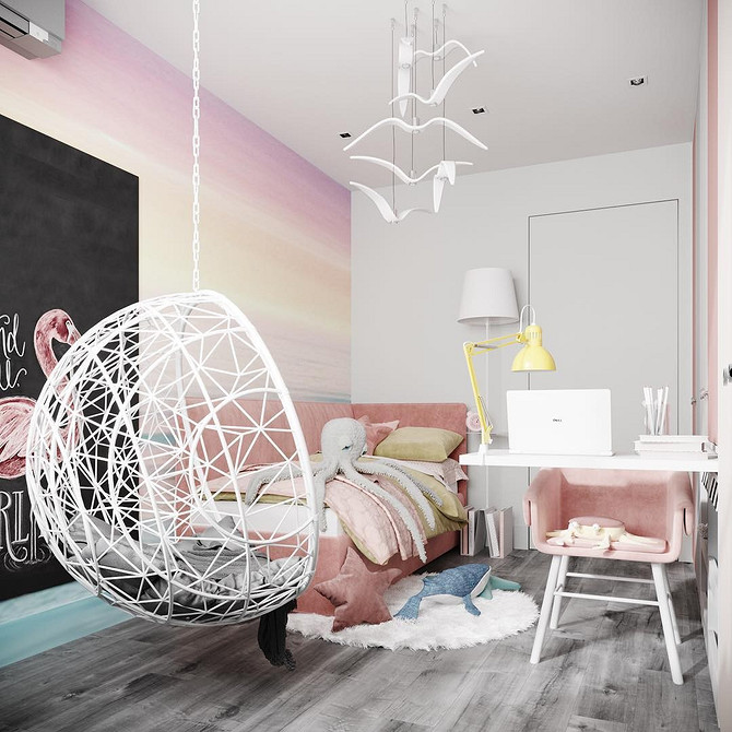 Балконний гамак Підвісне крісло-гамак на балконі: ідеальне місце для релаксації на свіжому повітрі.