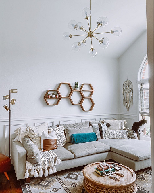 Дизайн полиць Креативний дизайн полиць для інтер'єру: стильні рішення для розміщення предметів та декору.