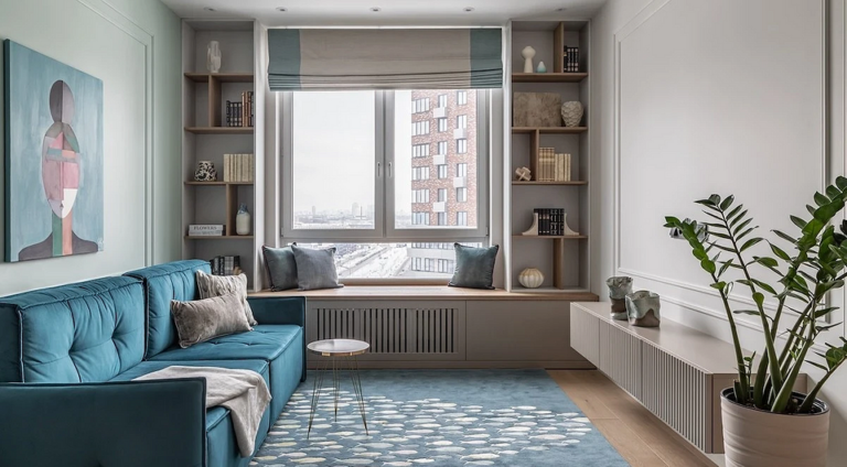 Полиці в інтерєрі: як обрати, розмістити та прикрасити. — Полиці в інтерєрі