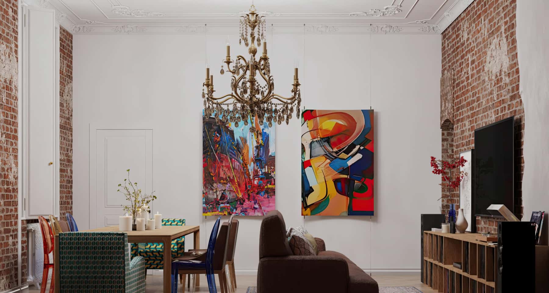 Домашній офіс, інтегрований в кухню 2025: мінімалістичний інтер'єр та функціональність.