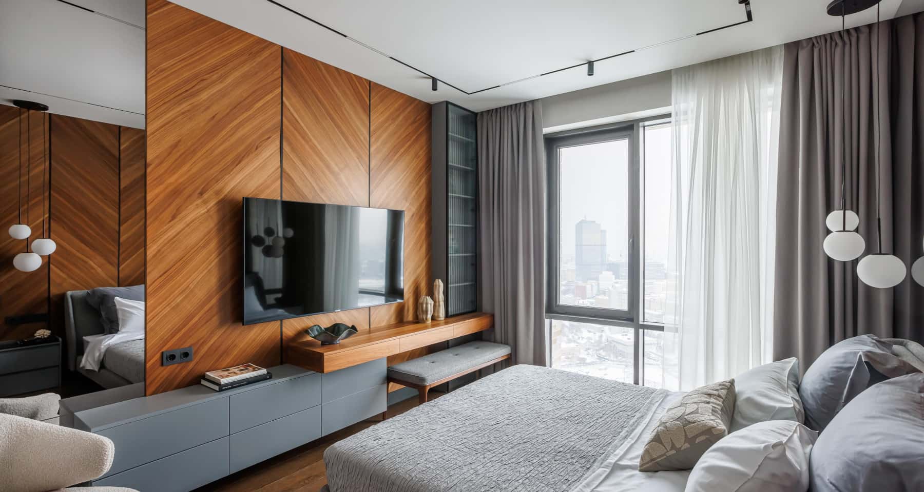 Дизайн квартири в стилі мінімалізм: бетон, простір, MZ Atelier