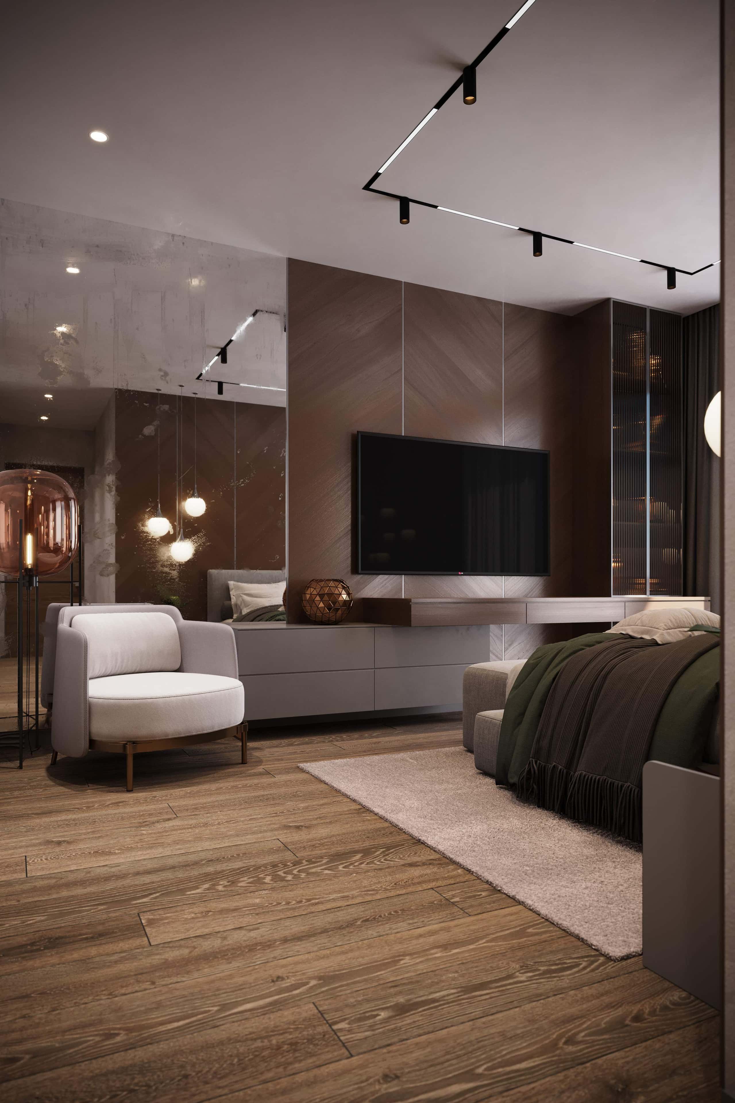 Інтер'єр квартири в стилі лофт: бетон без обробки від MZ Atelier