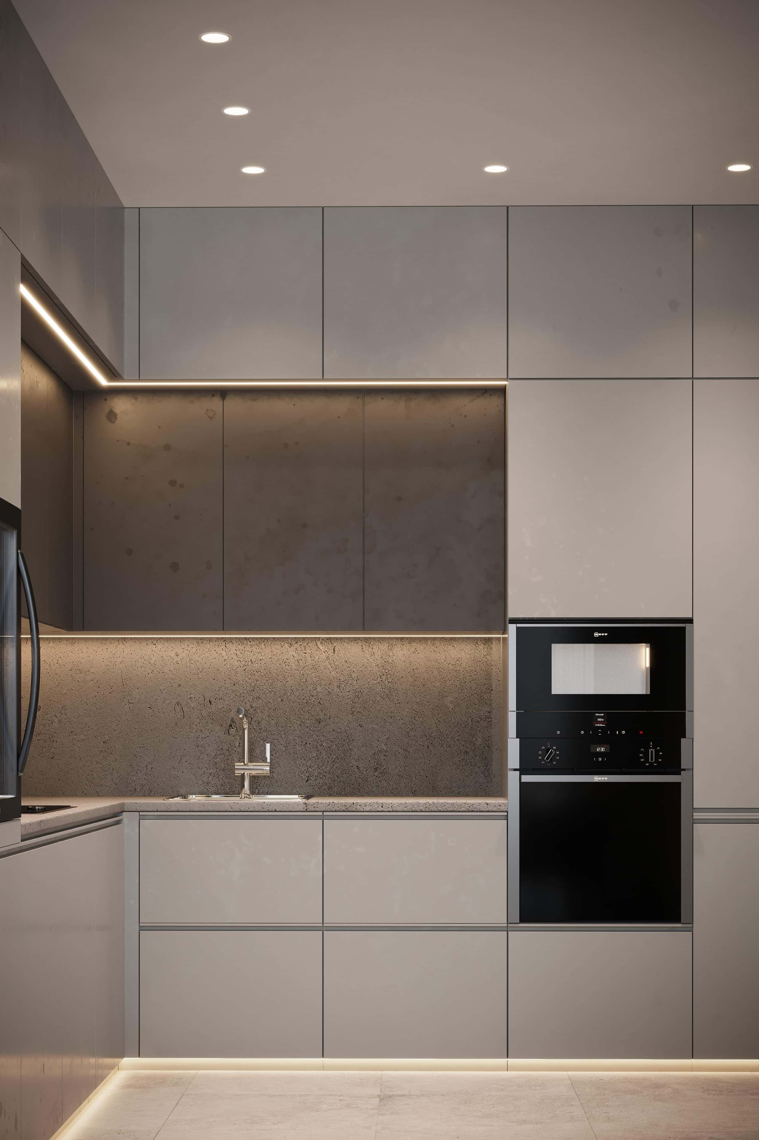 Бетонна перспектива Бетонна квартира чекає ремонту з нуля, початок створення дизайну інтер'єру.