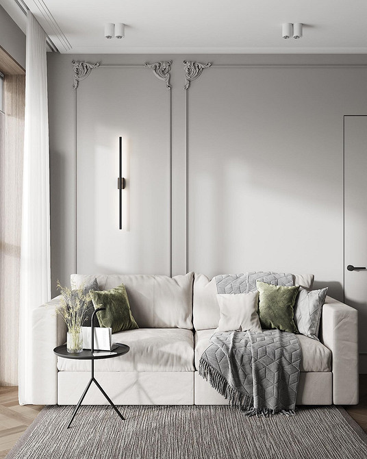 Стиль 2026 Тренди меблів 2026: стильний диван в сучасному дизайні інтер'єру, комфорт та елегантність.