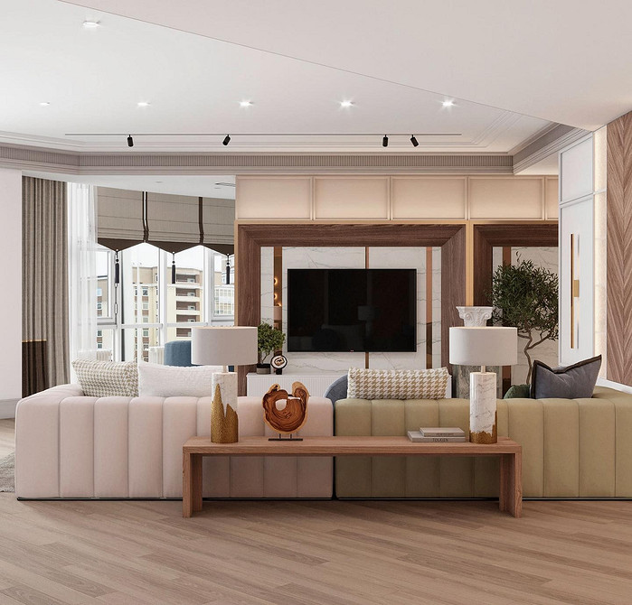 Великий кутовий диван у вітальні. Комфорт та стиль 2026 року. Модульні конструкції.