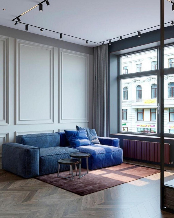 Комфорт та стиль Інноваційний ахроматичний диван 2026: комфортний та стильний елемент сучасного мінімалістичного інтер'єру.