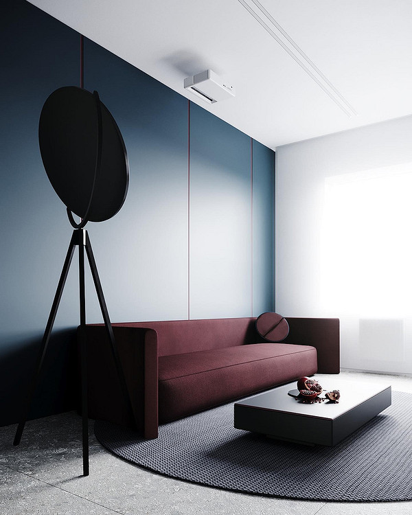 Сучасний мінімалістичний диван у вітальні: вибір для трендів 2026 року.