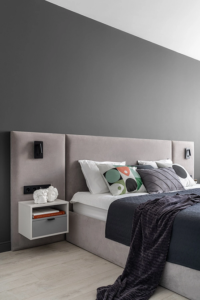 Сіре ліжко у 2026: Створюємо затишок та елегантність у спальні. — Ліжко-трансформер