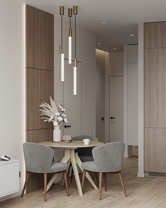 Елегантний кабінет з сірими меблями: продуктивність та стиль в одному просторі 2026