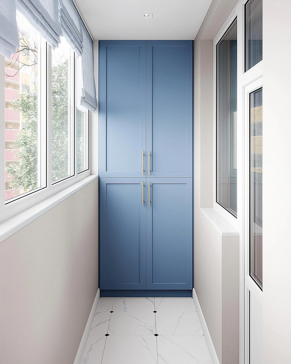 Дизайн шафи на балкон з використанням перероблених матеріалів, екологічний підхід