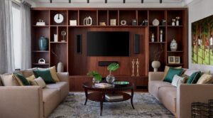 Меблі для телевізора у вітальні: ідеї сучасного дизайну та зберігання — Меблі для телевізора у вітальні