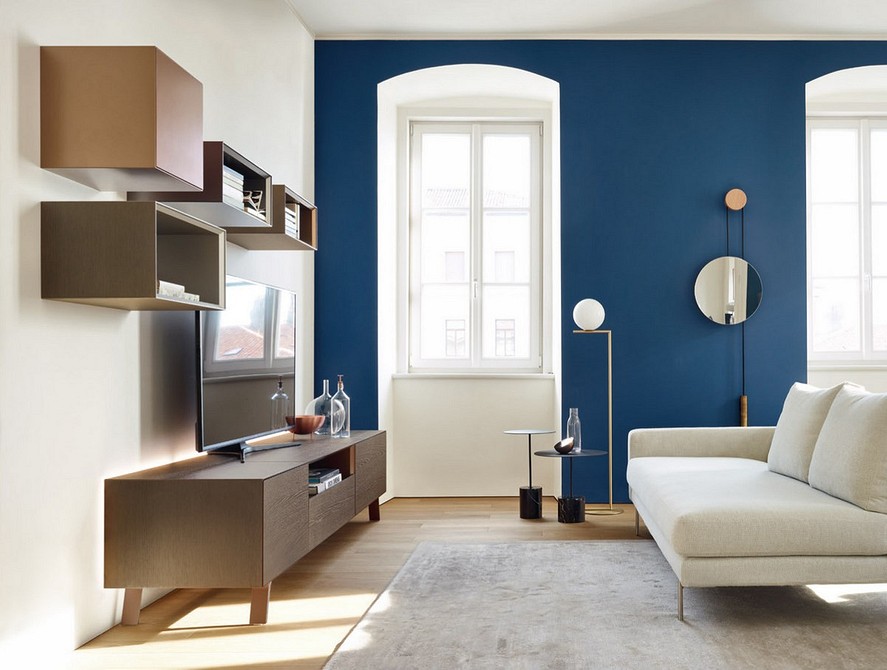 TV-зона: сучасні тренди Вітальня з сучасними меблями для телевізора: тренди та організація простору.