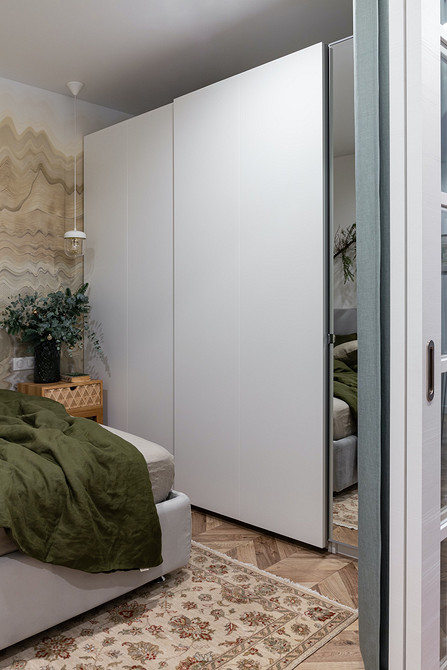 Шафа-купе з фотодруком на фасаді для спальні, оригінальний дизайн, індивідуальність.