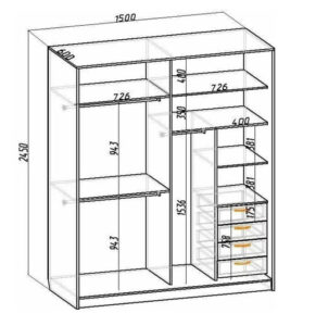 Ідеальна шафа-купе 2026: комфорт, стиль та простір вашої спальні — Шафа-купе в спальню