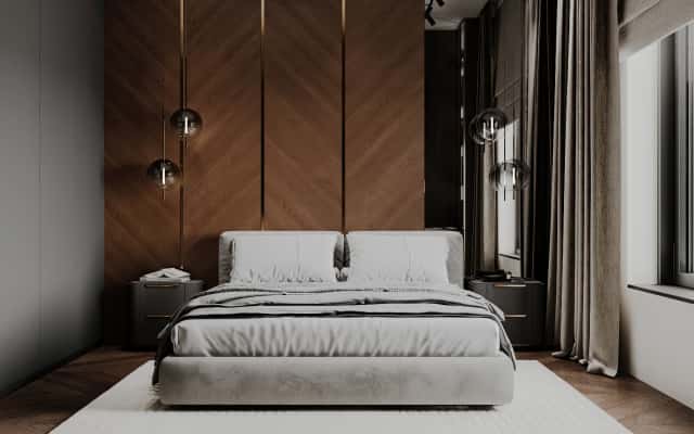 Дизайн інтер'єру з акцентом на багатофактурність для створення об'ємного та живого простору.