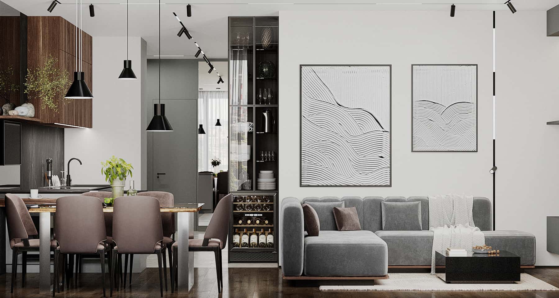 Світла спальня в стилі джапанді з акцентом на природні текстури та мінімалізм