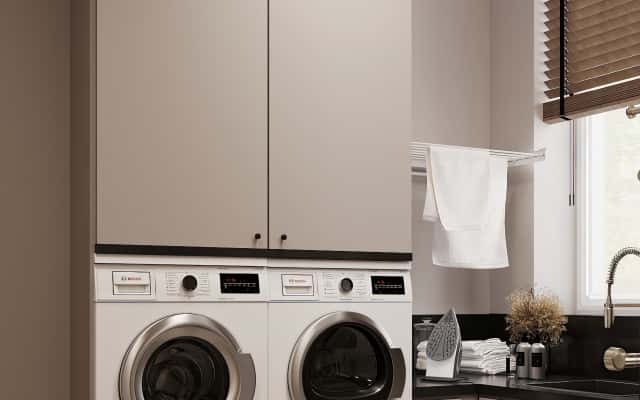 Елегантна простота Елегантний софт-мінімалізм 2026: вітальня з каміном та акцентом на натуральне дерево