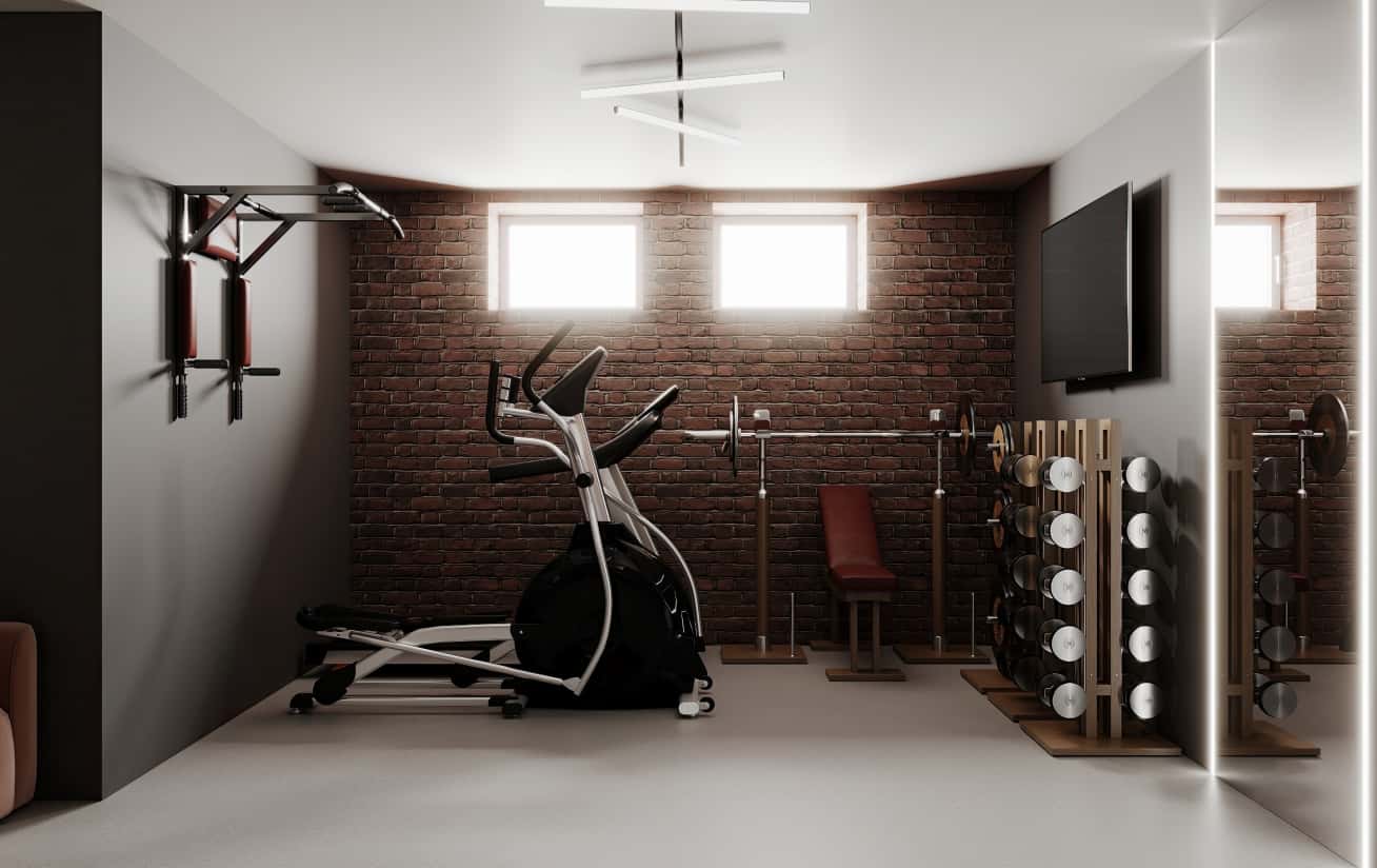 Простір вітальні Стильний мінімалізм 2026: вітальня з великим диваном, журнальним столиком і мінімумом декору