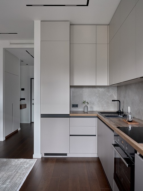 Стільниця для ванної Стильна дерев'яна стільниця для ванної кімнати з інтегрованою раковиною