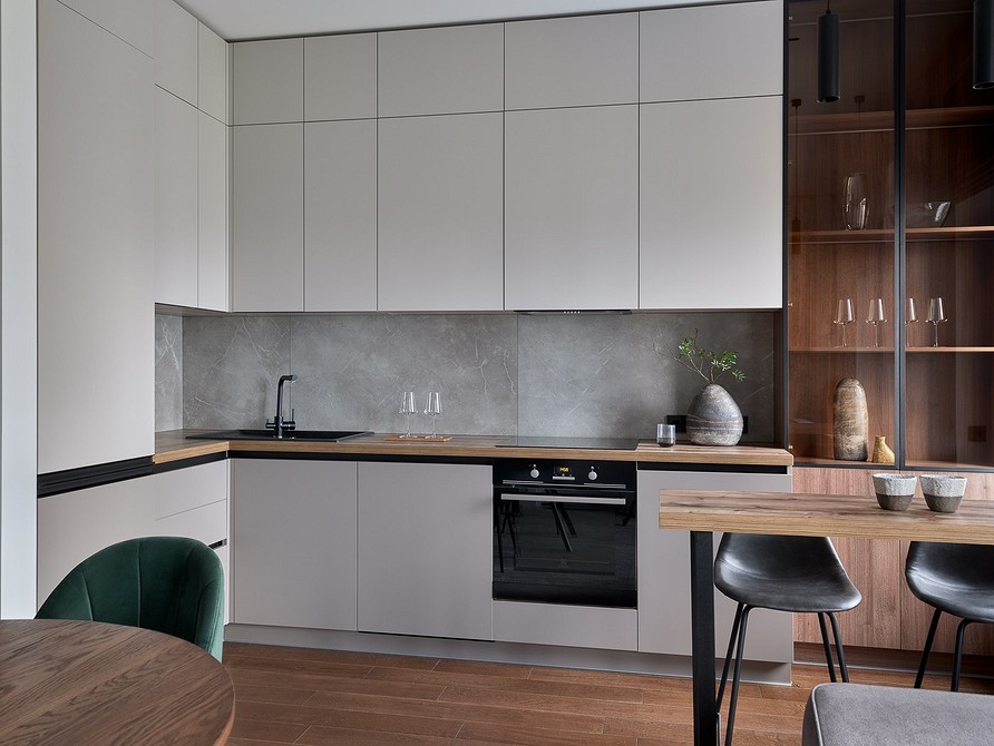 Текстурна стільниця Дерев'яна стільниця з текстурою для створення затишної атмосфери в домі