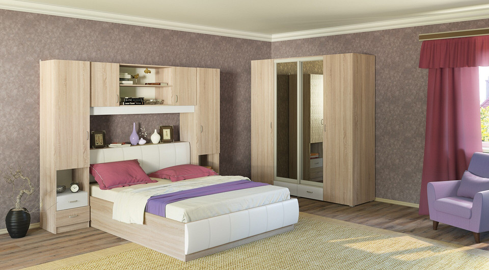 Сучасне ліжко з підйомним механізмом: зручне місце для зберігання ковдр та подушок.