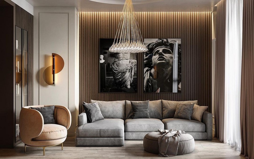 Модульний кутовий диван: гнучкий дизайн та можливість перестановки для будь-якого інтер'єру.