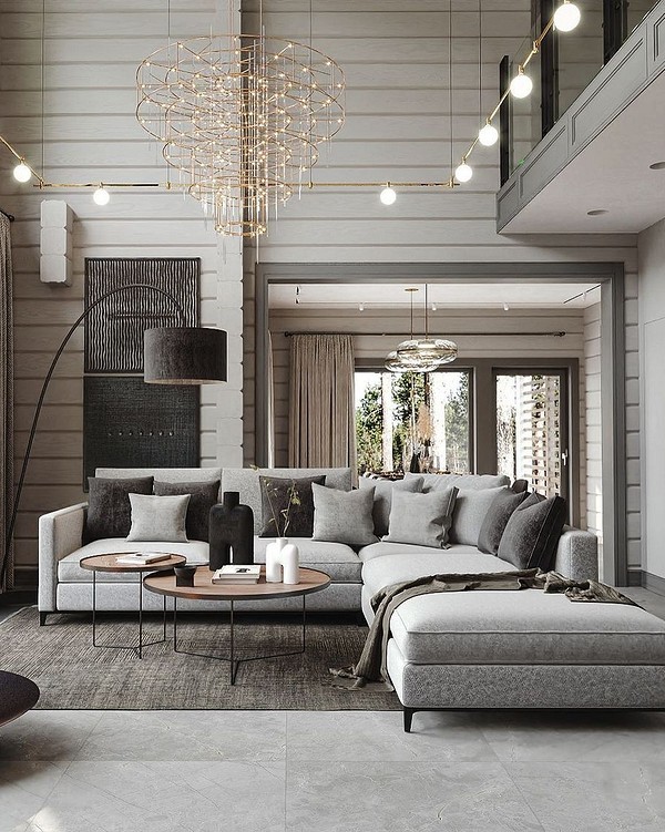 Колір та кутовий диван Кутовий диван в інтер'єрі вітальні: поєднання кольорів та текстур. З чим поєднувати диван?