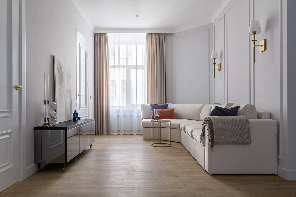 Великий кутовий диван в інтер'єрі: комфорт для великої родини та стильний дизайн.