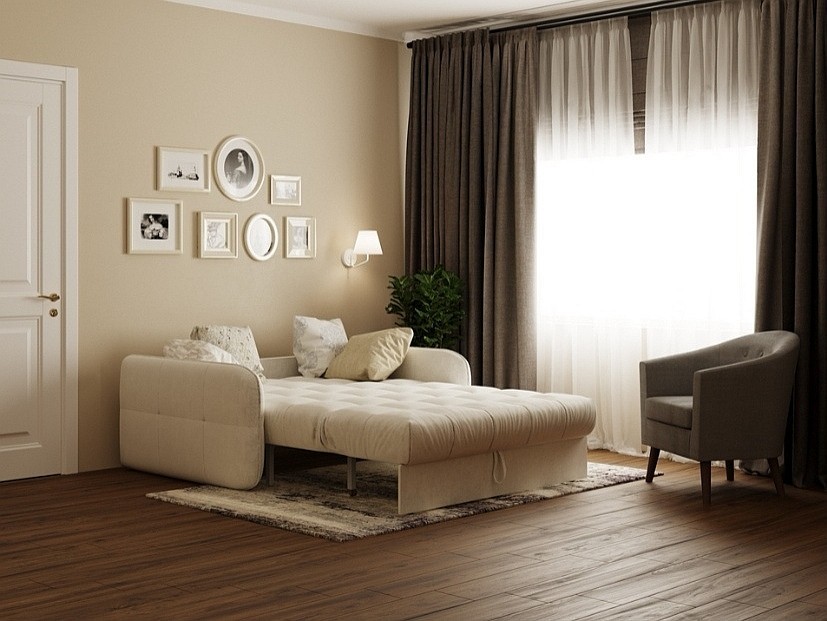 Диван з ящиком для білизни та сучасним механізмом: практичне рішення для зберігання