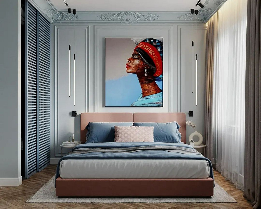 Ліжко-подіум в інтер'єрі спальні: практичний та стильний вибір.