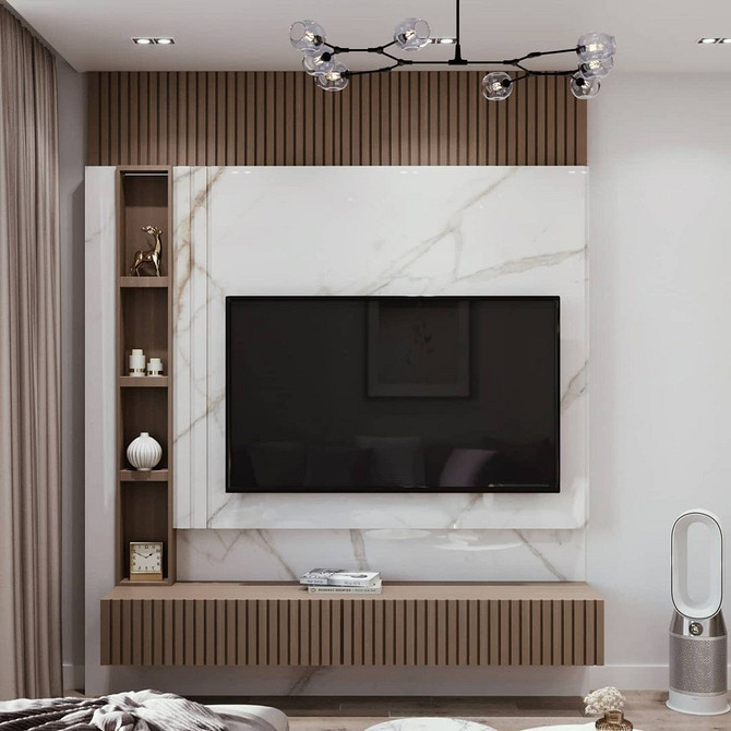 Текстурована тумба Тумба під телевізор 2026 з текстурованою поверхнею: сучасний стиль вітальні. Зображення.