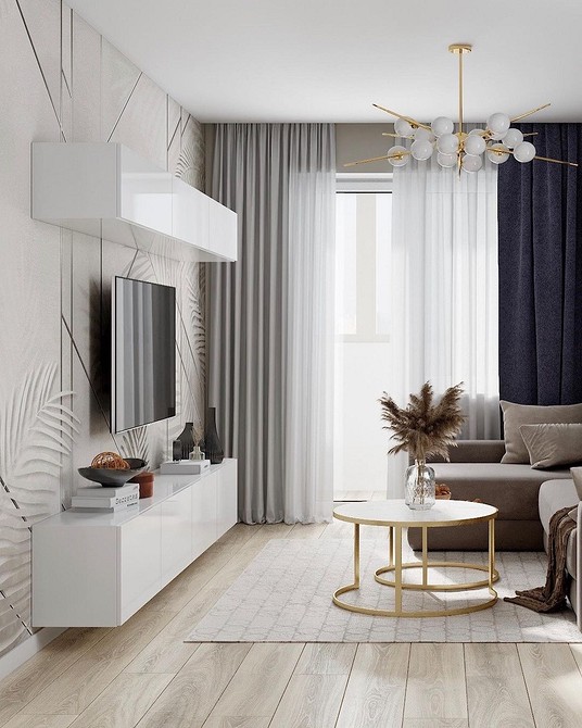 Кутова тумба під телевізор – оптимальне використання простору в маленькій квартирі.