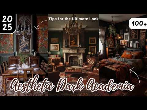 Темна Академія: 100+ ідей для елегантного декору домашнього офісу 2025 - 17 - MZ Atelier