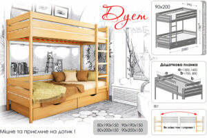 Двоярусне ліжко 2026: Затишок та простір для дитячої кімнати