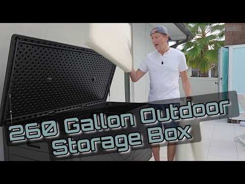 Огляд та Збірка Водонепроникної Скрині-Лавки MAKE CHANGES на 260 Літрів: Ідеальне Рішення для Тераси! - 15 - MZ Atelier